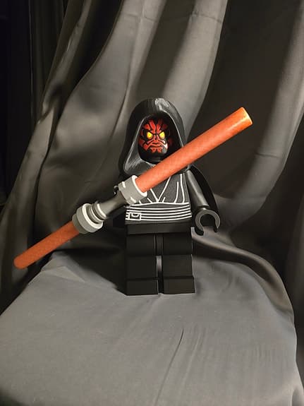 Stor darth maul figur 40cm