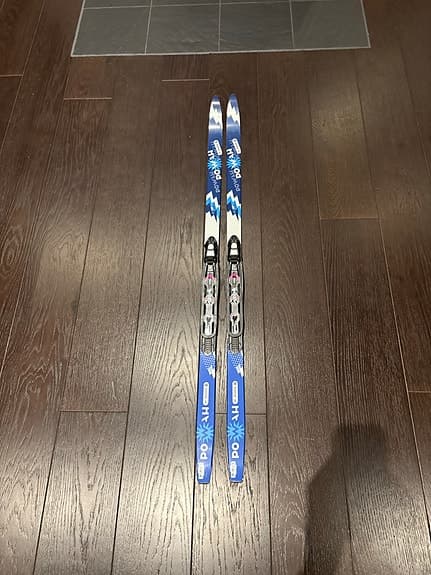 Powah By Rossignol XC 130cm längdskidor blå