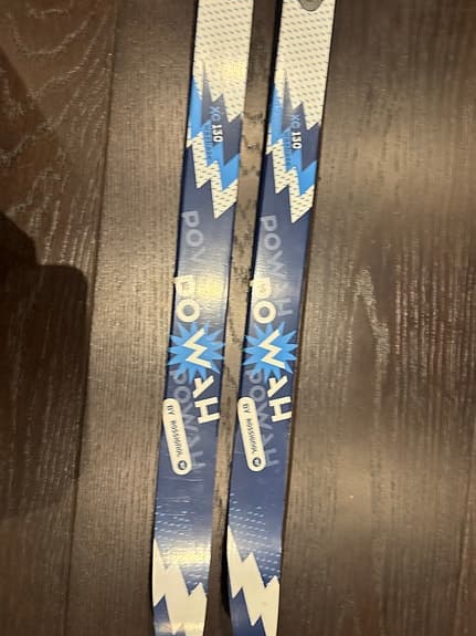 Powah By Rossignol XC 130cm längdskidor blå