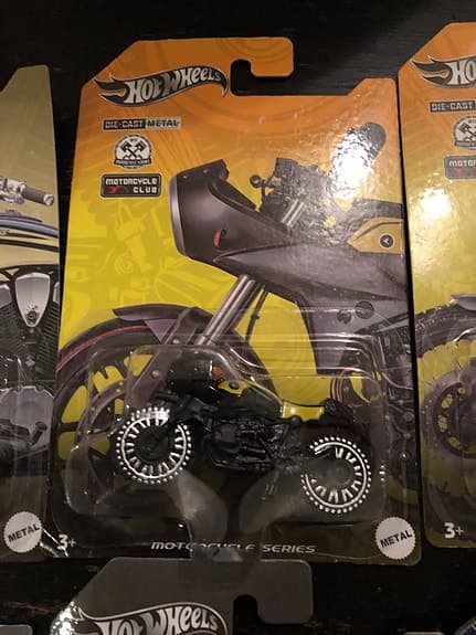 Hot Wheels Motorcycle Series 6 stycken