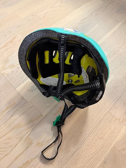 Skate-/cykelhjälm barn, Mips, grön