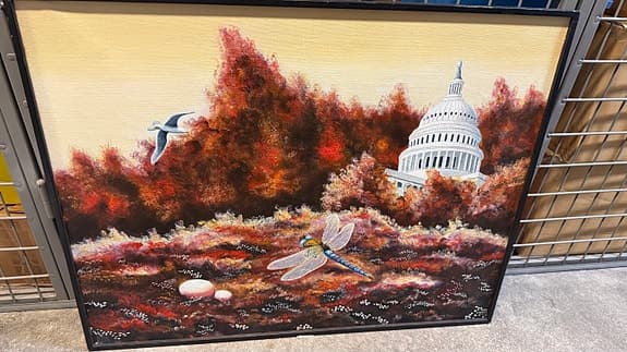 IKEA bord och köksförvaring blandade delar vit och trä