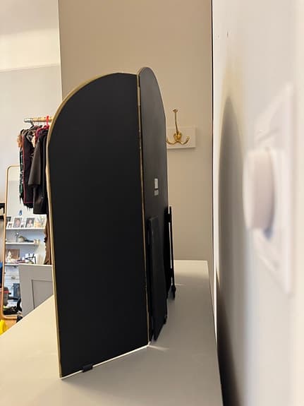 H&M Home spegel trifold bordsspegel guld