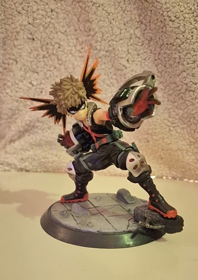 My Hero Academedia, Katsuki Bakugo, Figur