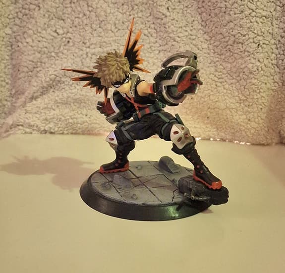 My Hero Academedia, Katsuki Bakugo, Figur
