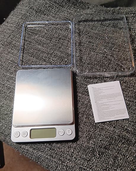 Professional Digital Table Top Scale digital köksvåg rostfritt stål 0.1g-3kg