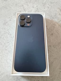 Apple iPhone 15 Pro Max mobiltelefon 256 GB blå