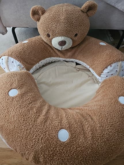 Uppblåsbar babystol