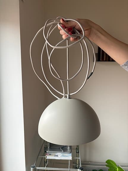 &Tradition Flowerpot VP1 pendel matt ljusgrå