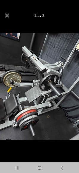Stabil och robust benpress