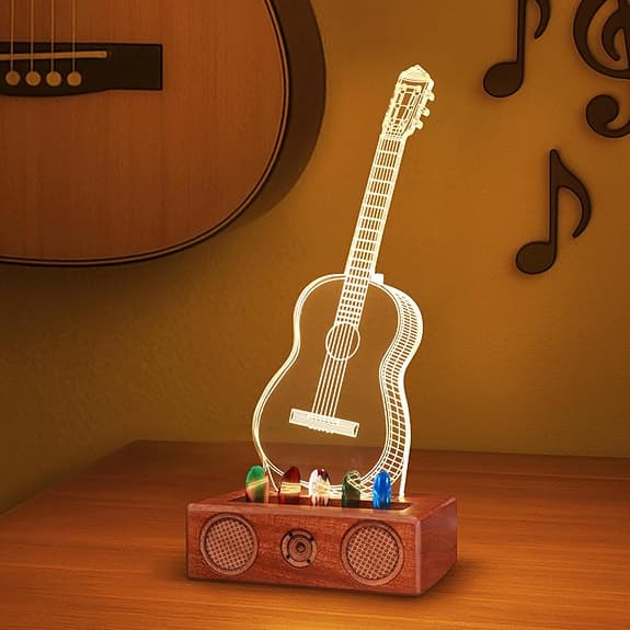 Guitar Pick Holder gitarrtillbehör ställ med plektrumhållare