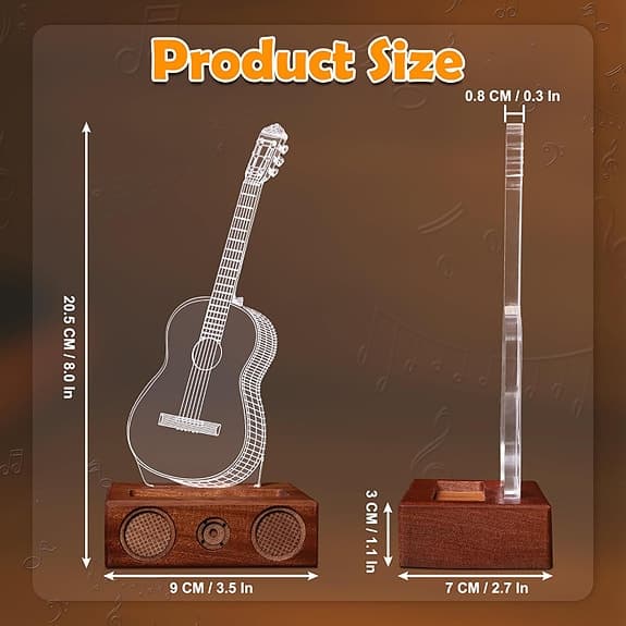 Guitar Pick Holder gitarrtillbehör ställ med plektrumhållare