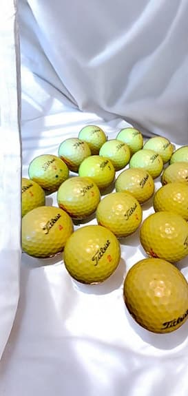 Golfbollar Titleist Trufeel neongul/gröna 20 st I absolut a klass