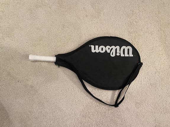 Wilson tennisracket junior rosa med fodral, 23 tum