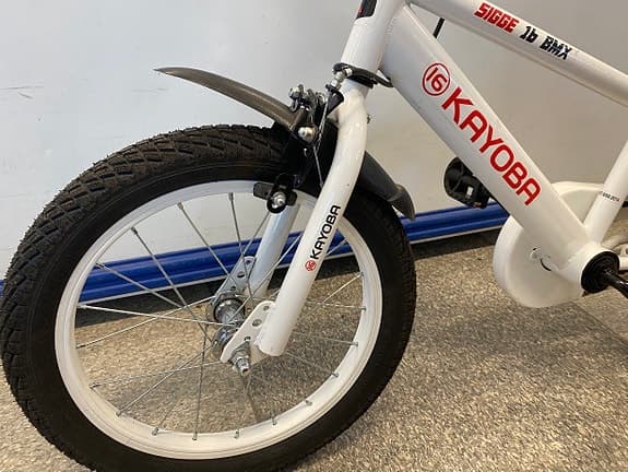 Kayoba Siege barncykel 16" vit