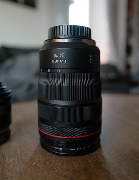 Canon EOS R med objektiv: RF 24-70mm 2.8 och RF 35mm 1.8