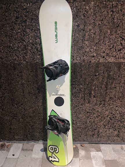 Extrem Snowboard 164 med bindningar