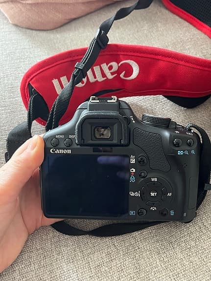 Canon EOS 500D + objektiv + tillbehör