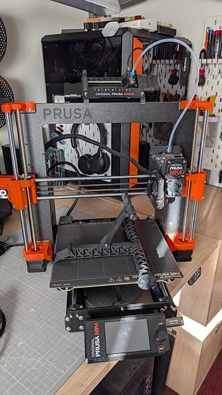 Prusa MK4 3D-skrivare inkl. MMU3 / flerfärgsutskrifter