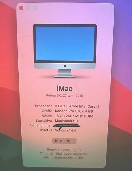 Apple iMac 27 tum