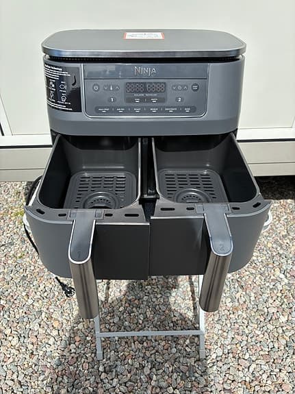 Ninja DZ300EU Dual Zone Air Fryer 7,6L grå