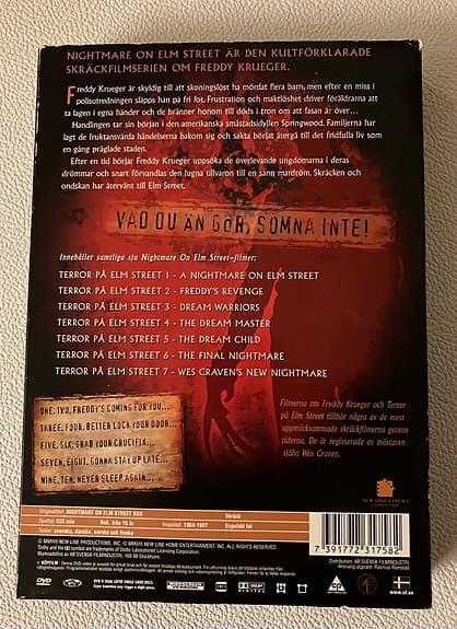 A Nightmare on Elm Street Collection DVD-box