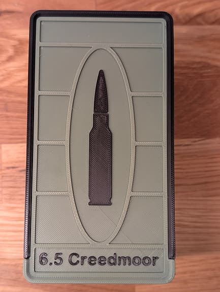 6.5 Creedmoor - ammunitionslåda x50
