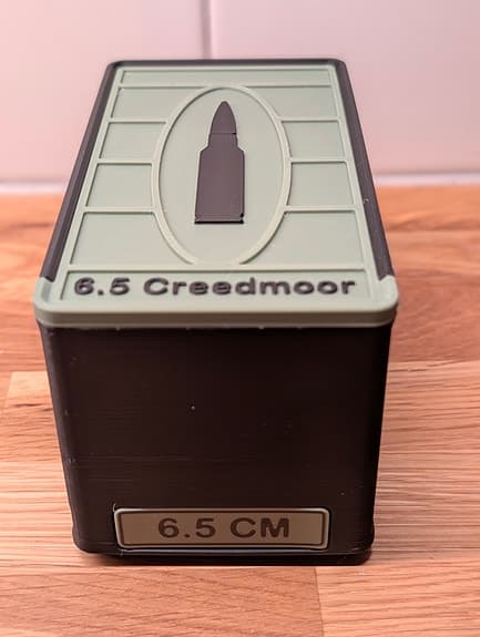 6.5 Creedmoor - ammunitionslåda x50