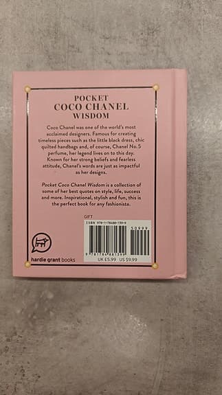 Pocket Coco Chanel Wisdom