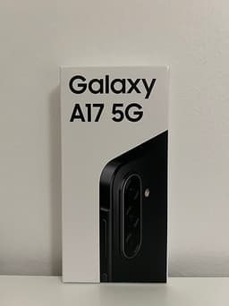 Samsung Galaxy A17 5G mobiltelefon 128 GB svart