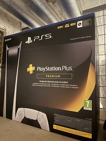 Sony Playstation 5 spelkonsol vit