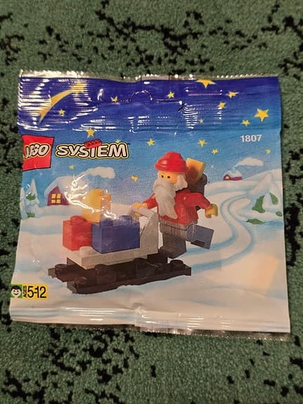 Oöppnat Lego System 1807