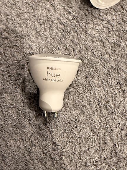 7 st GU10 - smart spotlight white and color samt 4 st dimfjärrar