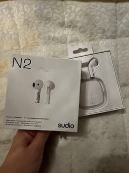 Sudio N2 trådlösa hörlurar vit
