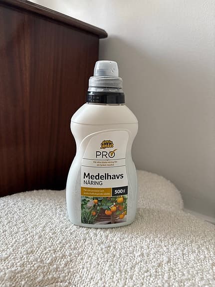 Weibulls Pro Medelhavsnäring växtnäring 500 ml