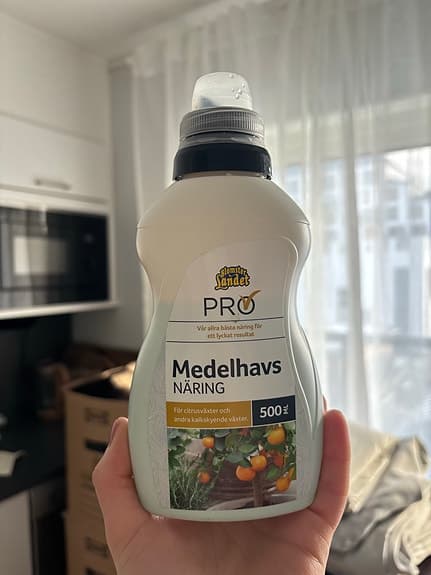 Weibulls Pro Medelhavsnäring växtnäring 500 ml