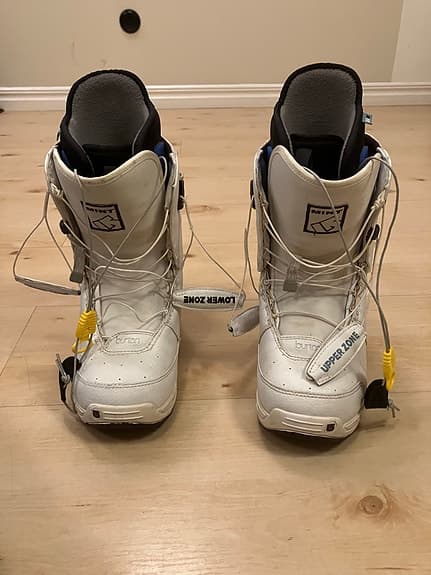 Burton Mint snowboardboots vit storlek 36,5 dam