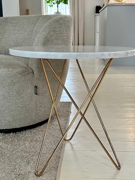 OX denmarq - Tall Mini O Table (Marble)
