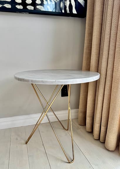 OX denmarq - Tall Mini O Table (Marble)