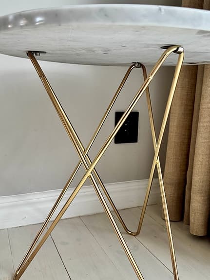 OX denmarq - Tall Mini O Table (Marble)