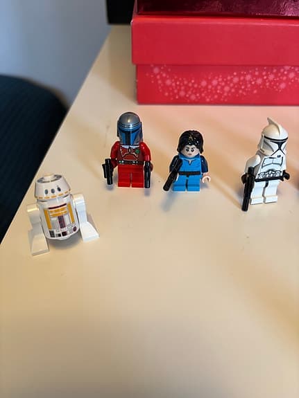 LEGO Star Wars minifigurer av olika slag