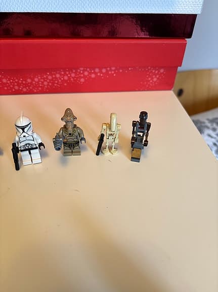LEGO Star Wars minifigurer av olika slag