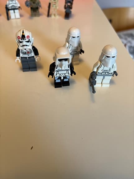 LEGO Star Wars minifigurer av olika slag