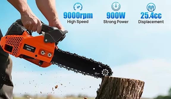 Motorsåg bensindriven 12 tum