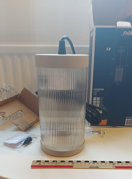 Lampa Nordlux Coupar utomhus pendellampa IP33 E27 modern design