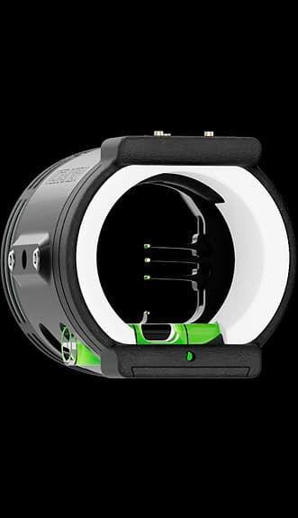 Ultraview sikte för båge med fiberstift och belysning