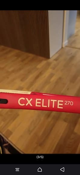 Dunlop CX Elite 270 Tennisträningracket röd