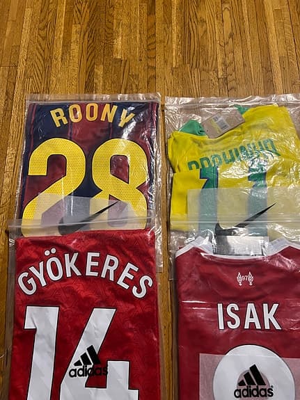 Fotbollströjor herr storlek S