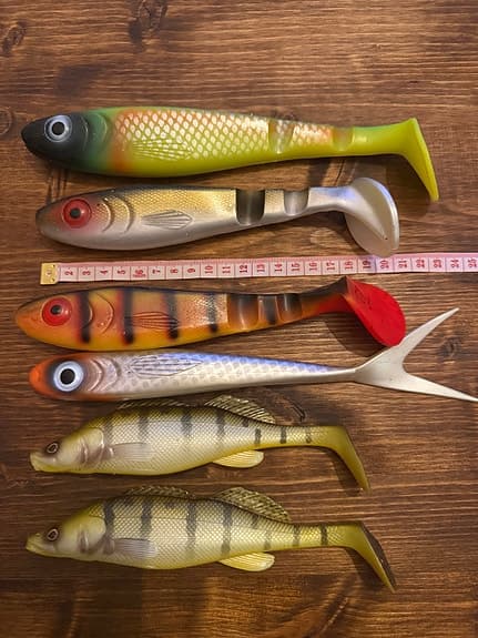 Gäddbeten fiske drag jiggar i toppklass – Svartzonker, + fiskelåda