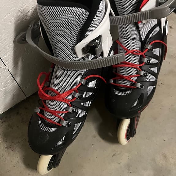 Firefly inlines rullskridskor storlek 38 svart/grå